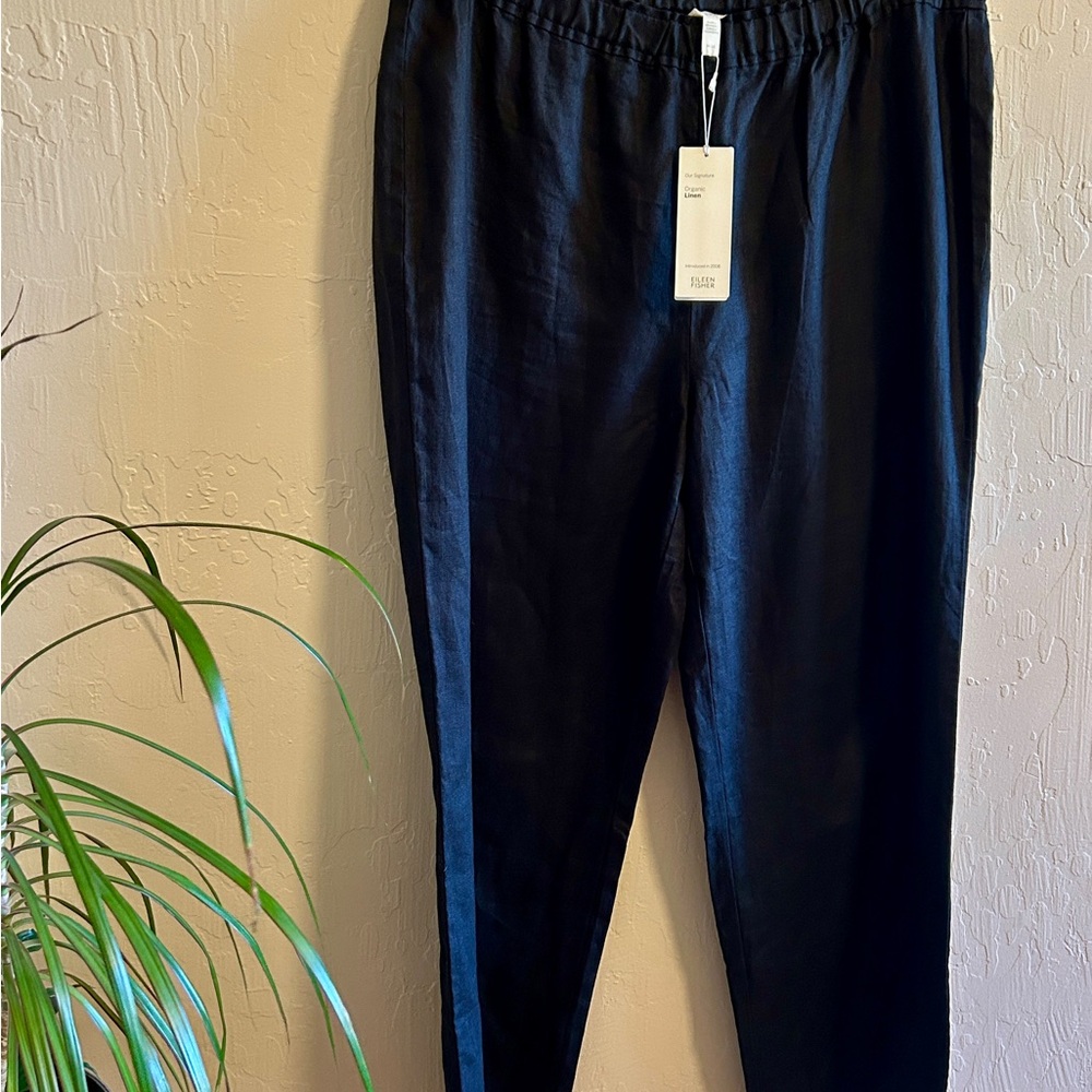 Eileen Fisher Organic Linen Pants